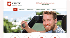 Desktop Screenshot of capitalinsurancebrokers.com